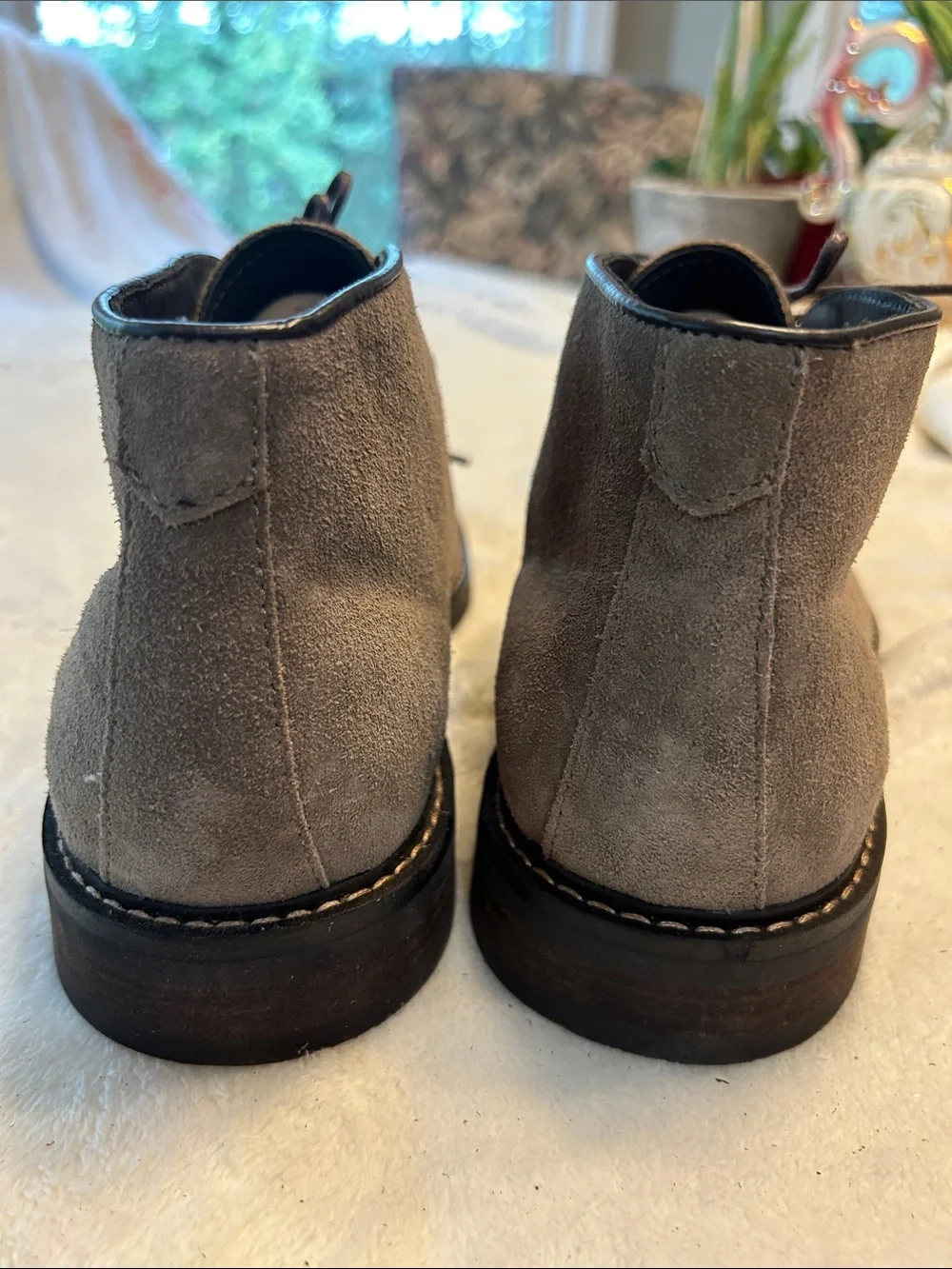 Nordstrom Men's Suede Chukka Boots in Taupe